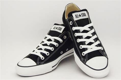Converse Black Black Converse Shoes Tenis Converse Converse Low Tops