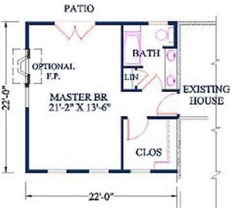 It's 17 feet, 8 inches long and 14 feet wide. master bedroom and bathroom floor plans bathroom large ...