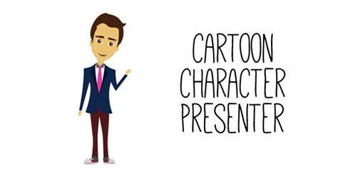 Collection of free adobe puppet templates ready for import into adobe character animator right away. Cartoon Character Presenter | Cartoon