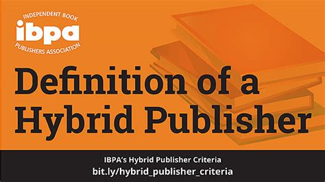 Ibpa Unveils Updates To Its Hybrid Publisher Criteria Independent