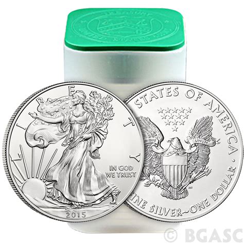 Buy 2015 1 Oz American Silver Eagle Bullion Coin 999 Fine Brilliant