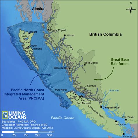 Pacific North Coast Integrated Management Areas And The Great Bear