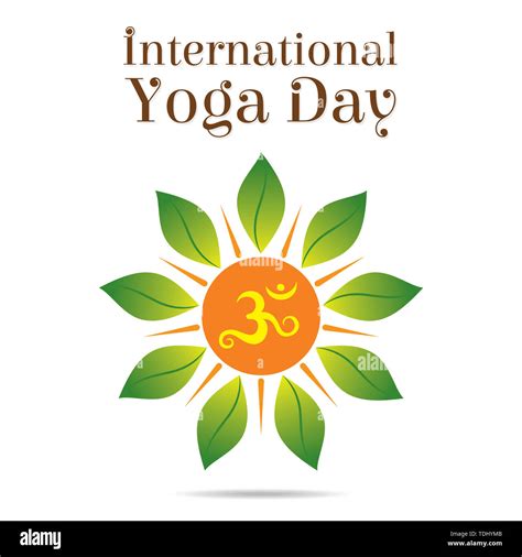 Creative International Yoga Day Celebration Poster Design Vector Stock Photo Alamy