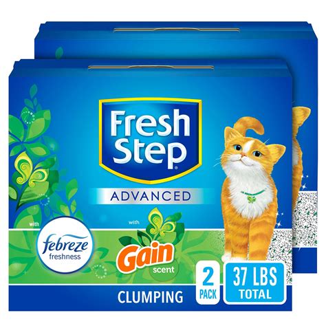 Buy Fresh Step Clumping Cat Litter With Gain Advanced Extra Large