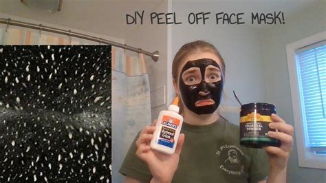 testing the diy blackhead peel off facemask does it actually work youtube