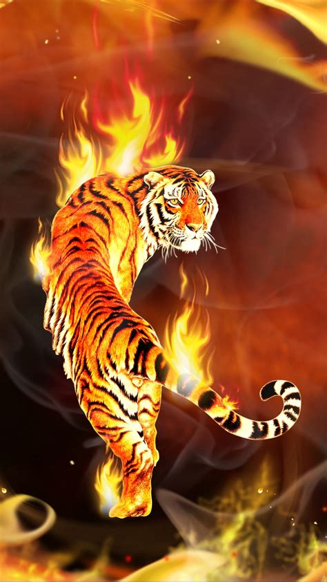 18 Fantasy Iphone Cool Tiger Wallpaper Pictures