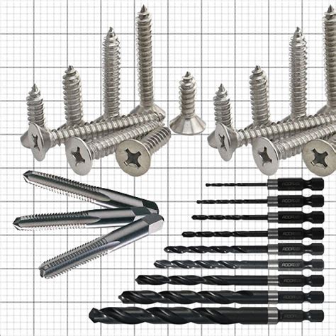 Screw To Drill Bit Size Chart And Tap And Drill Size Chart Rodsshop