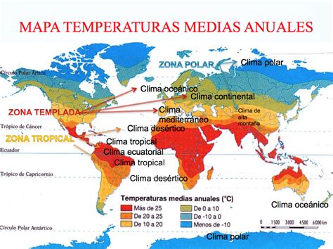 Mapa Zonas Climaticas