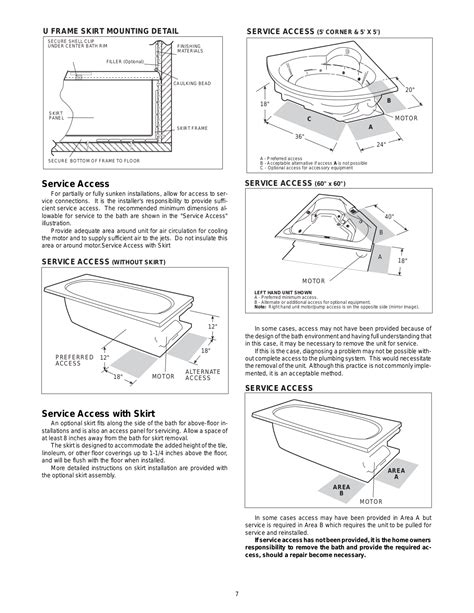 Tips for cleaning jacuzzi whirlpool bath. Jacuzzi ASTERIA BATH INSTALLATIONOPERATING INSTRUCTIONS ...