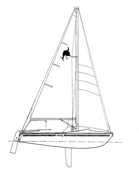 Dolphin 17 Sailboat