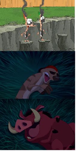 Timon And Pumbaa Laugh At Phineas And Ferb By Mblairll On Deviantart