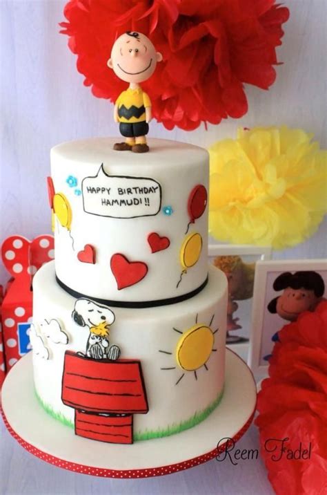 Charlie Brown Birthday Cake 427 Best Snoopy Birthday Cake Charlie