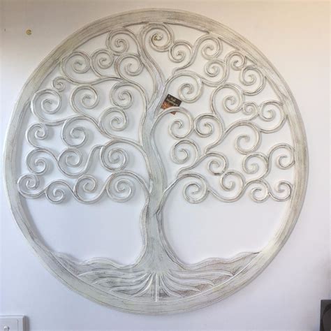 Hand Carved Tree Of Life Wall Hanging 100cm 1873 Head Board Bali