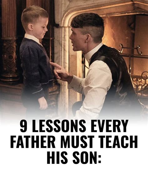 Leaders Junction 🎖️ On Twitter 9 Lessons Every Father Must Teach His Son