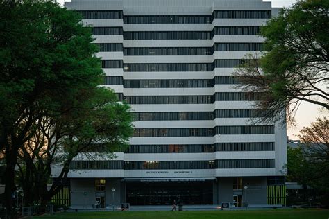 Facade Of The University Of Pretoria Engineering 1 Building Pretoria