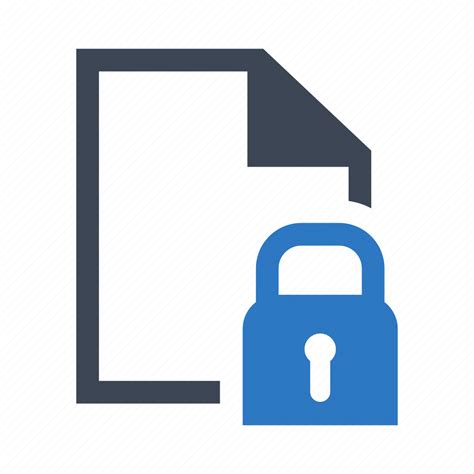 Encryption File Lock Icon Download On Iconfinder