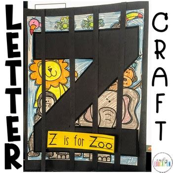 Letter Z Craft Activity by Emily Education  Teachers Pay Teachers