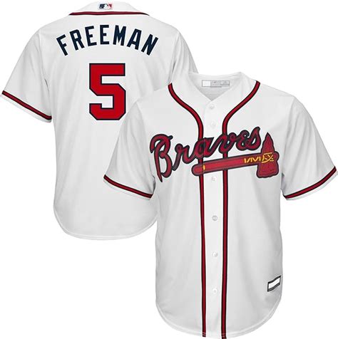 Freddie Freeman Atlanta Braves Mlb Boys Kids 4 7 Player Jersey Amazon