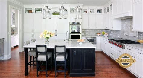 I was wonering what you guys think about using 42 wall cabinets in an eight foot ceiling? Traditional white kitchen with dark stained island