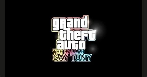 Grand Theft Auto Iv The Ballad Of Gay Tony Video Game Videogamegeek