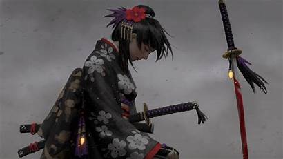 4k Samurai Katana Fantasy Wallpapers Mocah