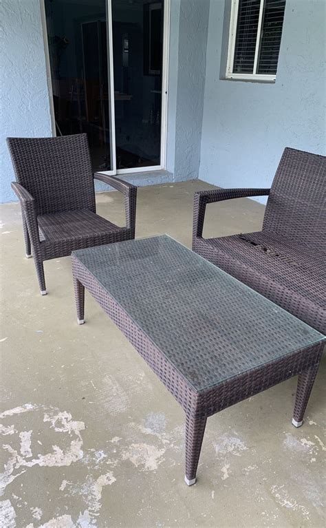 Used Patio Furniture No Cushions For Sale In Loxahatchee Fl Offerup