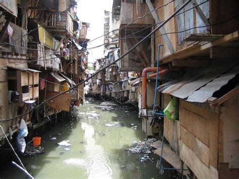 Slum In Manila Philippines Slums Shanty Town Tondo