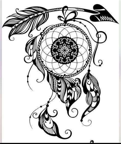 Free Dream Catcher Svg Files Svg Png Eps Dxf File