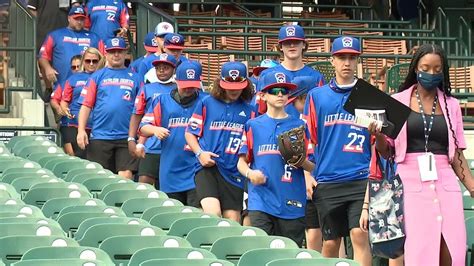 Taylor North Little League World Series Champs Visit Tigers Youtube