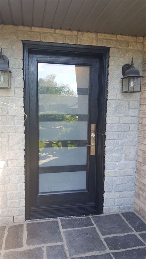 Choose from many types like glass door, storm door, french door & more. Modern Style Single Door 5 Panel Frosted Glass - Modern Doors