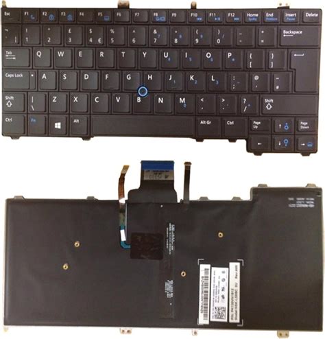 New Dell Latitude E7440 90nd8 Laptop Keyboard Uk Layout Uk