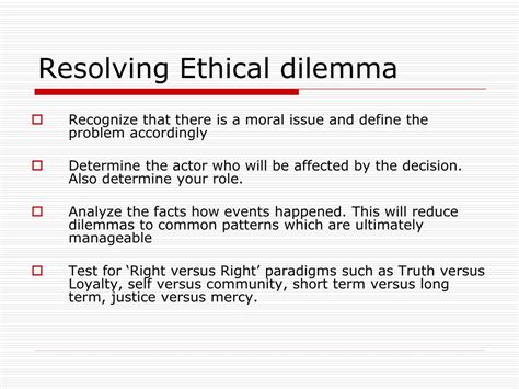 Ethical Dilemma Definition How To Solve And Examples