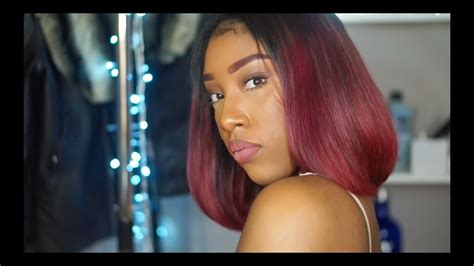 If you mind to have weave hairstyle to change your appearance, here are some inspiring ideas of weave hairstyles for you. Middle Part Bob Tutorial "Quick Weave" | SheemaJtv - YouTube
