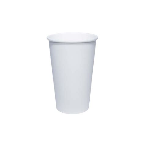 White Coffee Cuptakeaway Coffee Cups16oz X 1000streetfood Packaging