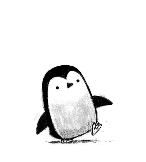 Penguin Sketch Penguin Drawing Penguin Art Cute Penguin Cartoon