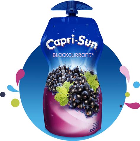 Blackcurrant Capri Sun Big Pouch 330ml Pouch Ingredients