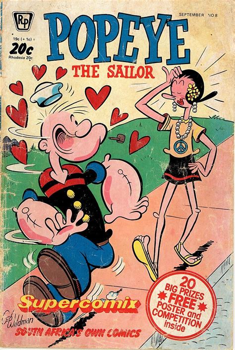 Pin By Tom Ayres On Comic Book Covers From Other Countries Popeye