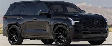 2023 Toyota Sequoia Looks Ready For Mass With All Black Cgi Attire