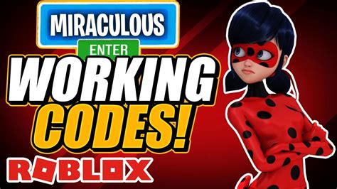 New Working Miraculous Rp Codes In 2021 Youtube