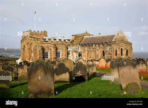 Parish Church Of St Mary Whitby North Yorkshire Stock Photo Alamy