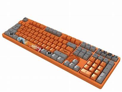 Naruto Keyboard Mechanical Gaming Akko Newegg Double