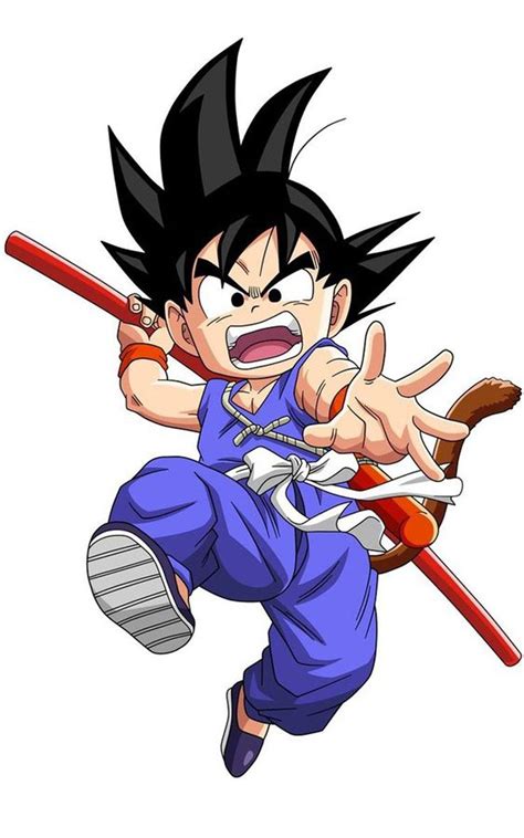 He spent all of dragon ball, after all, in this form (with a couple of noticeable exceptions). Kid Goku em 2020 | Goku criança, Dragon ball gt ...