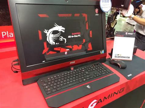 Msi Shows Off Its Eye Catching Gaming Hardware