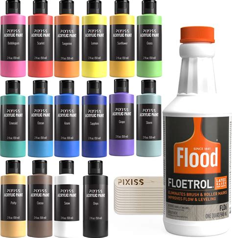 Floetrol For Acrylic Paint Pouring Kit Flotrol Acrylic Pour Medium