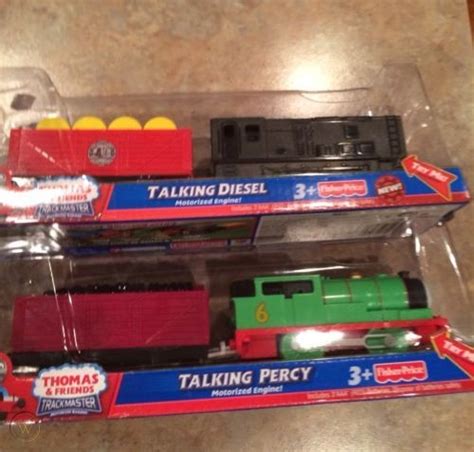 Thomas And Friends Trackmaster Talking Train Lot Diesel Percy James