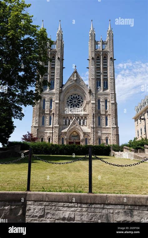 Basilica Of Our Lady Immaculate Church Guelph Canada Hi Res Stock