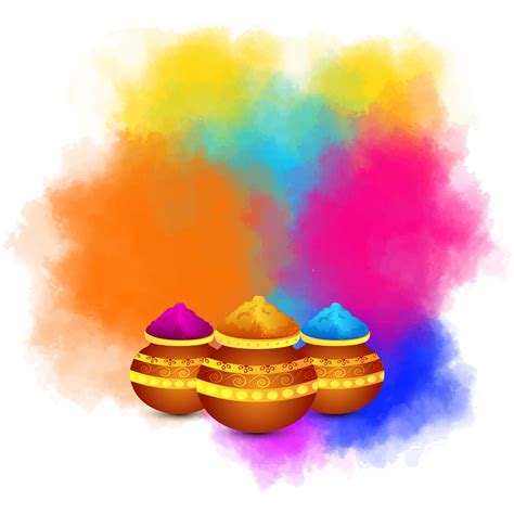Free Happy Holi Indian Festival Illustration 21462278 Png With