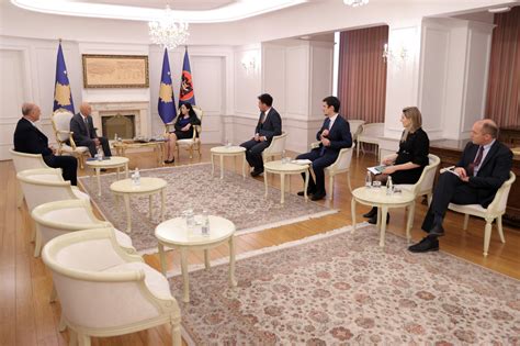 President Osmani Received At A Meeting The Acting Chief State