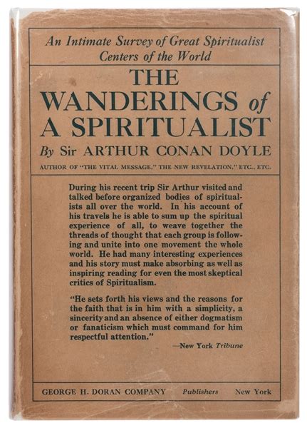 Lot Detail Spiritualism Doyle Sir Arthur Conan 1859 1930 The Wan