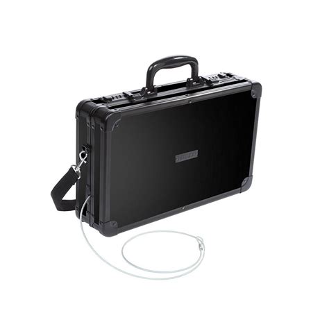 Vaultz Locking Gun Case With Security Tether And Hard Sided In Tactical